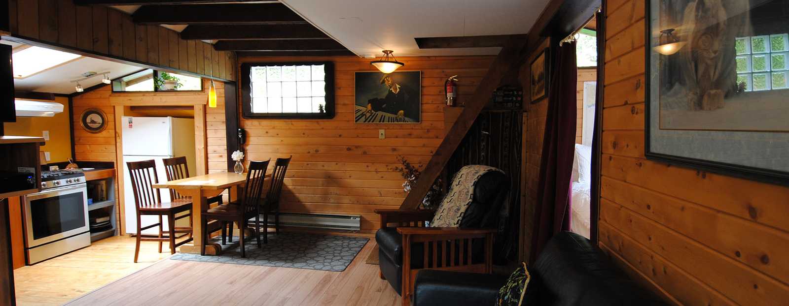 Shipwreck Cabin Tofino Cabin Rentals at Chesterman Beach