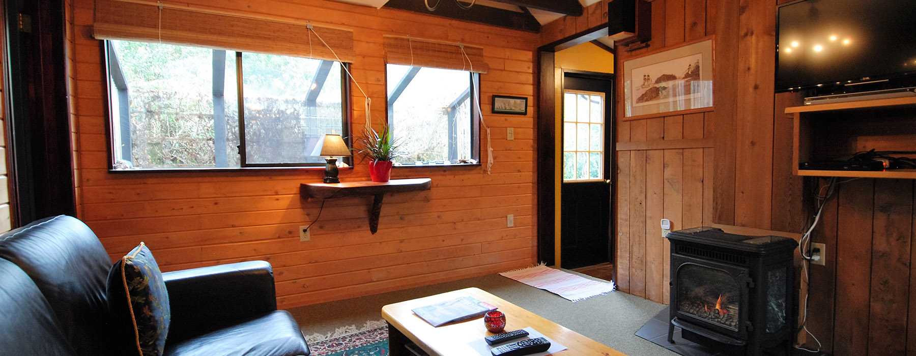 Shipwreck Cabin Tofino Cabin Rentals at Chesterman Beach